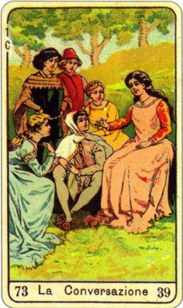 Карта Цыганского оракула 40 40