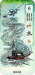 Карта Маджонг ВОДА Карта Маджонг ВОДА
