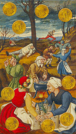 Карта таро Брейгеля 45 45