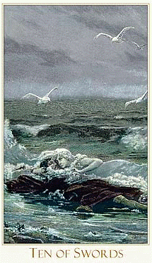 Карта Романтического таро 60 Карта Романтического таро 60