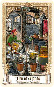 Карта Сказочного таро 74 Карта Сказочного таро 74