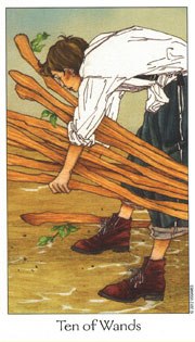 Карта таро Путь снов 74 74