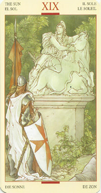 Карта таро Тамплиеров 20 20