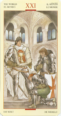 Карта таро Тамплиеров 22 22