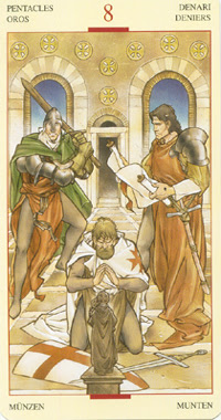 Карта таро Тамплиеров 44 44