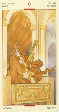 Карта таро Тамплиеров 45 45