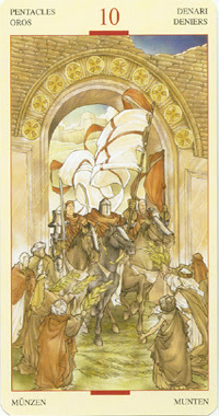 Карта таро Тамплиеров 46 46