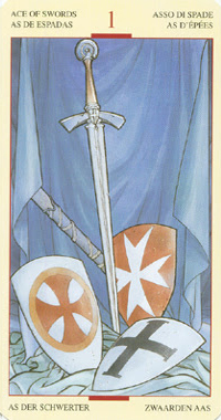 Карта таро Тамплиеров 51 51