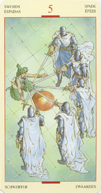 Карта таро Тамплиеров 55 55