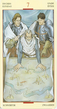 Карта таро Тамплиеров 57 57