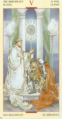 Карта таро Тамплиеров 6 6